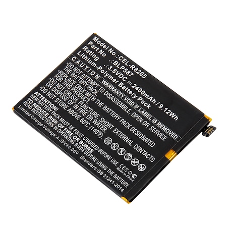 Ultralast Cell Phone Battery - Oppo R1C, R8200, R8205, R8207, BLP587 CEL-R8205